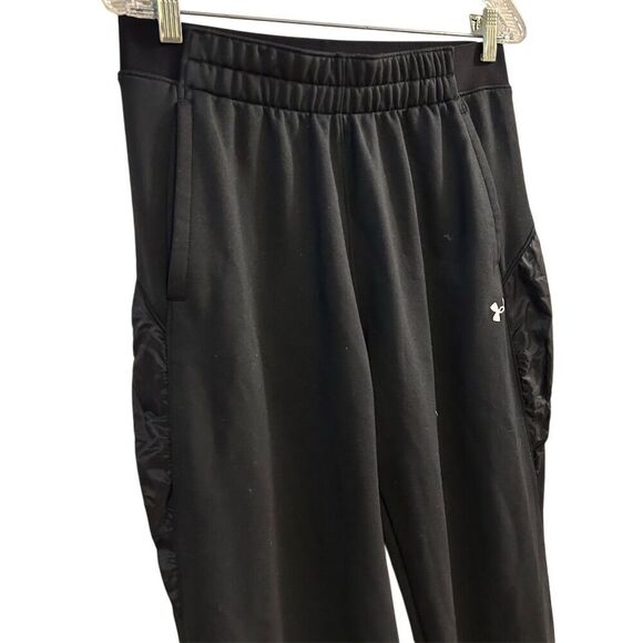 Under Armour Women's Tall Black Sweatpants Size M Casual Relaxed Fit - Picture 9 of 16